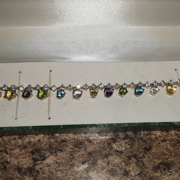 Suzanne Somers Heart bracelet - Picture 1 of 6
